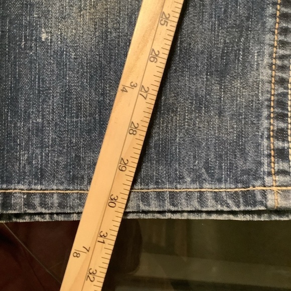 Ariat work distress FR waist 40 low rise m4 boot mens denim jeans - Picture 9 of 10